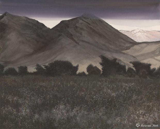 帕米尔系列之一_风景作品集_陈坚作品展_陈坚在线作品