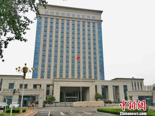图为山东省生态环境厅办公大楼. 赵晓 摄