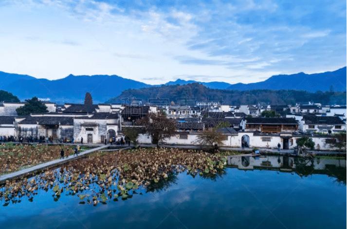 静谧的家乡风景图片素材安利