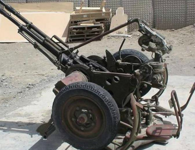 对越反击战中,这武器最让越军慌,双联装14,5毫米高射机枪