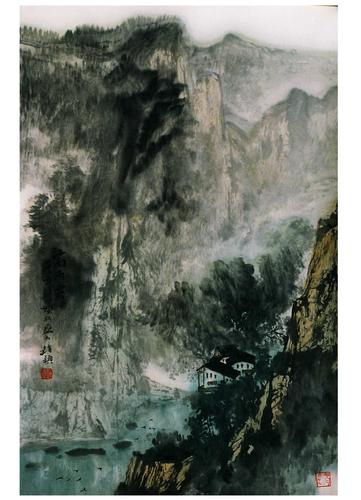 当代山水画家山东画院赵颖