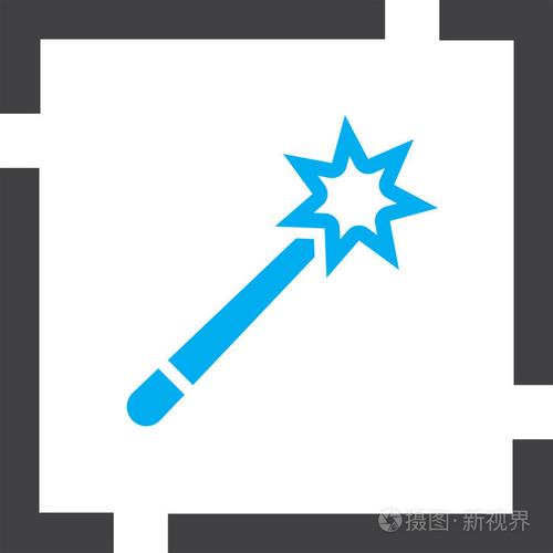 魔术棒矢量图标