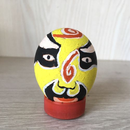 蛋壳彩绘进校园——一二班