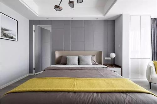 硬包床头背景墙