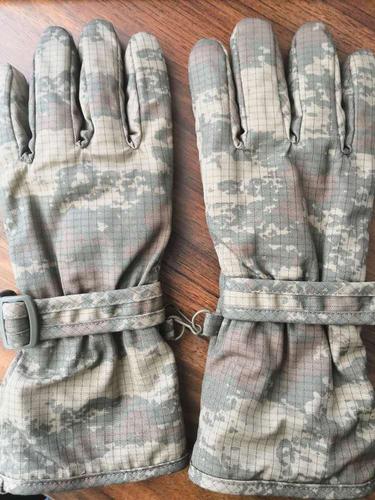 打猎射击 运动军用 防水防风 防油防污 迷彩秋冬季加绒 保暖全指手套