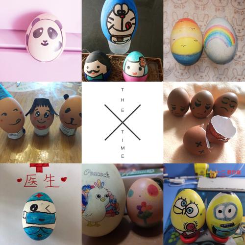 彩绘斗蛋迎清明—奎文区实验小学清明节作品展
