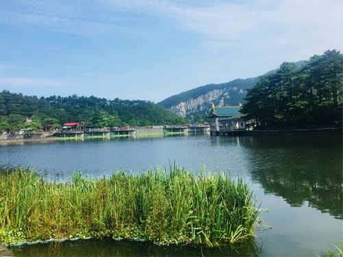 九江庐山景区---如琴湖