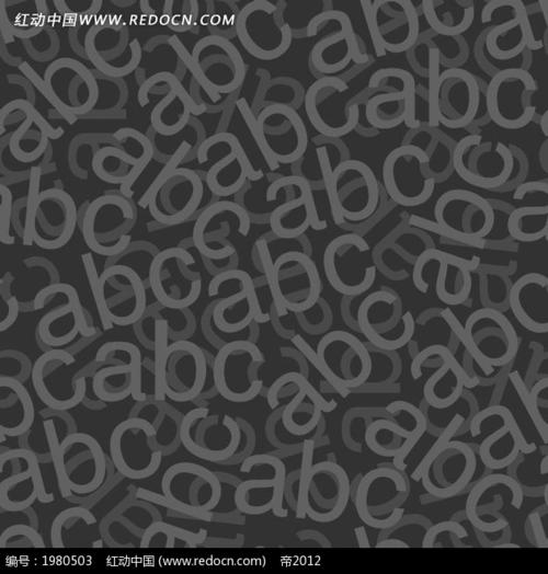 灰色英文深灰色底背景素材