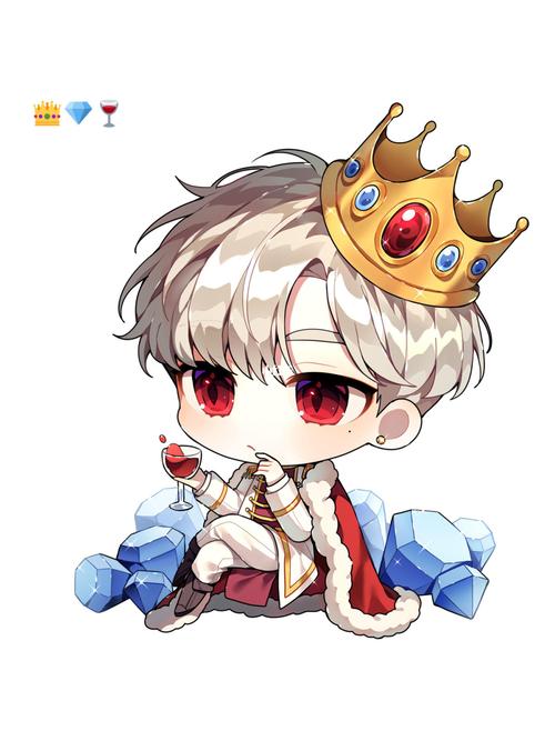 q版风男动漫人物临摹_动漫_美术_画画_创意美术_文化