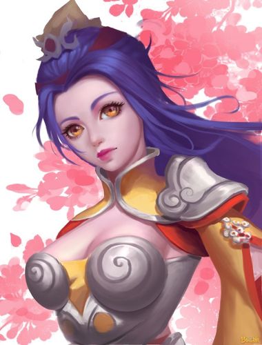 梦幻西游手游英女侠同人手绘 梦幻西游手游撩汉又撩妹帅气的英女侠