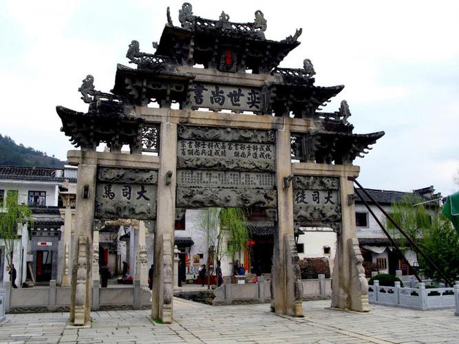 中国古代牌坊大观