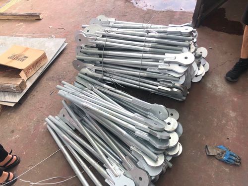 热镀锌钢结构支撑杆 拉杆 钢结构支撑拉杆 钢结构螺栓