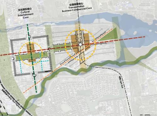 sasaki的巩华城概念规划