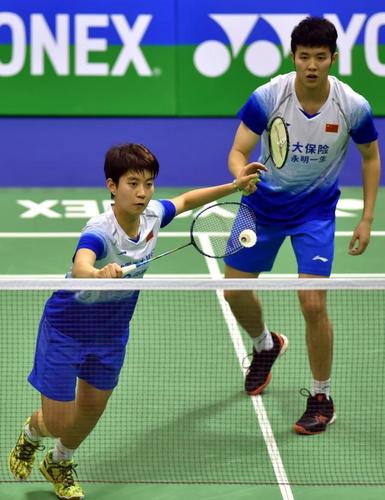 羽毛球——香港公开赛:何济霆/杜玥晋级混双决赛(2)