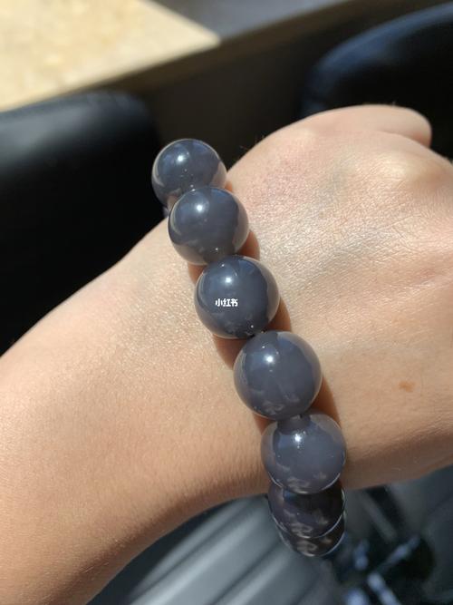 我的后宫(十七):帝王紫的和田玉手串2号_和田玉_手串