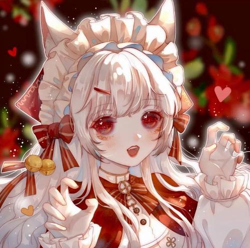 仙女动漫头像,哎呀!今天忘记画眼影