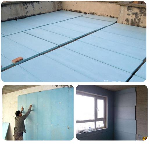 隔热材料 秀林挤塑板 楼顶隔热苯板保温板 多尺寸地垫宝 外墙屋顶隔热