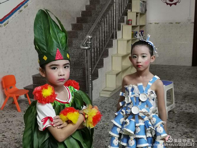 幸福的童年,快乐的时光.2019"六一"儿童节186班环保服装秀(花絮)