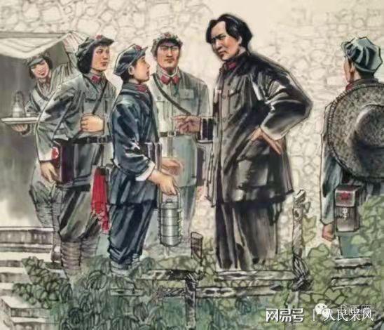 任伟中国红色国画长卷长征六百米峥嵘岁月