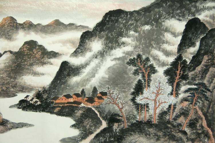 中央美术学院国画系教授 炎黄艺术馆馆长【崔晓东】巫山云雨