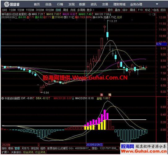 macd牛股启动副图指标公式