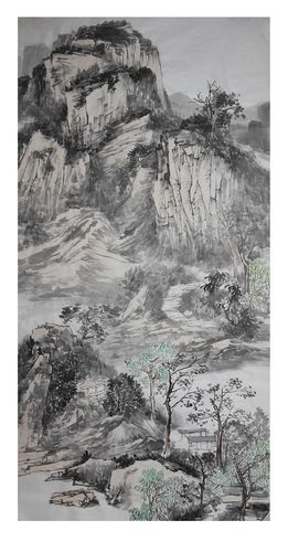 中国山水画作品-曹顺兴山水画作品官方网站