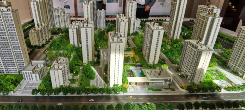 奥海明月沙盘 奥森one——"后来者"居上? 奥森one体量相对小.