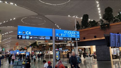 春节飞行-土耳其航空tk720伊斯坦布尔飞孟买 77w经济舱