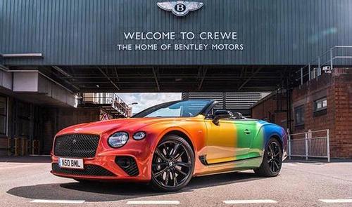 全新宾利欧陆2018有什么颜色宾利欧陆gt3r