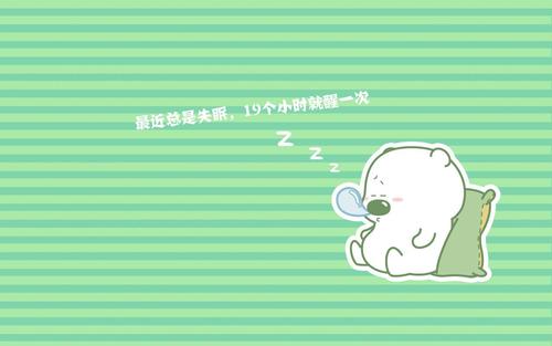 动漫小囧熊可爱萌系高清壁纸
