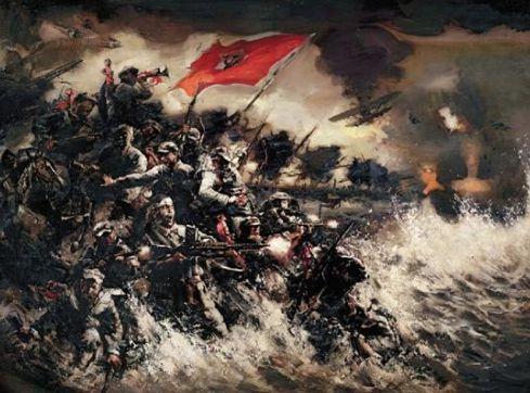 红军血染湘江水,五万将士葬身长征路,痛定思痛拨乱反正!