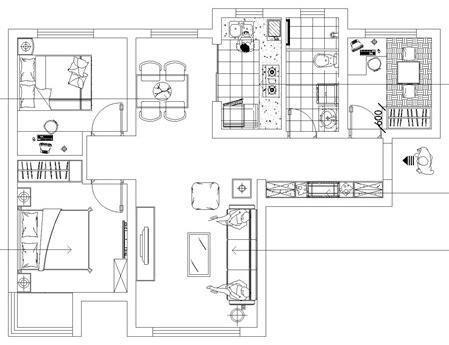 90平房子装修设计,小三室简欧风格,大气浪漫,全屋搭配特有气场