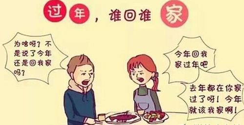 过年回婆家vs回娘家:一场没有硝烟的战争
