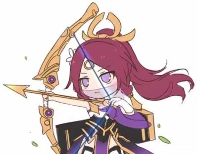 王者荣耀女角色伽罗享受的表情