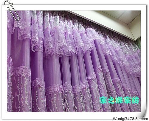 紫色窗帘配什么颜色的蚊帐