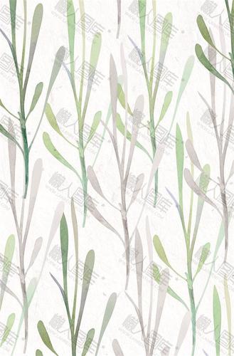 森系植物插画背景图片-卡通手绘森系植物插画背景素材下载_懒人图库