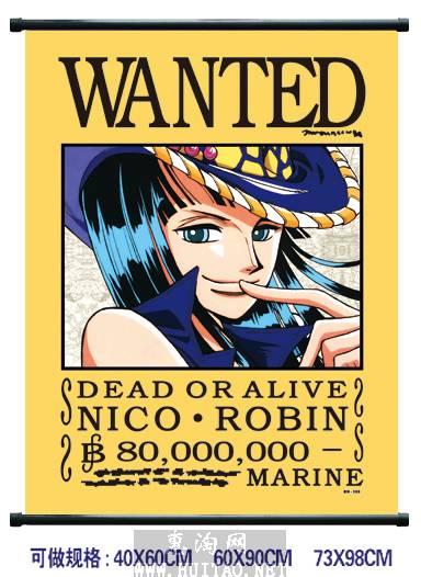 求 海贼王 悬赏海报,要黑白线条,橡皮章能刻的那种