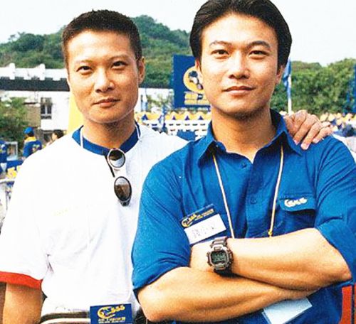 54岁郑伊健出席活动与钱小豪钱嘉乐兄弟同框三大男神冻龄有术