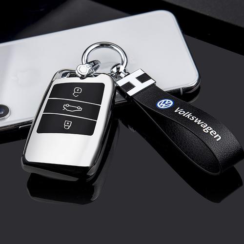 大众迈腾钥匙套2020款330新帕萨特cc迈腾b8汽车钥匙包高档真皮扣