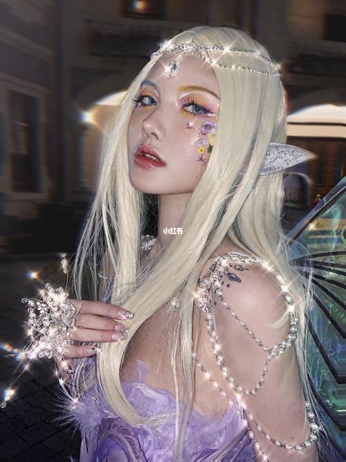 万圣节精灵妆容0269♀15|精灵公主94_万圣节去哪玩_妆容_男