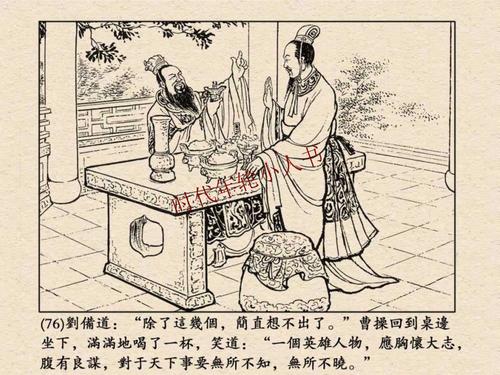 三国演义之14煮酒论英雄上海人美版总64册