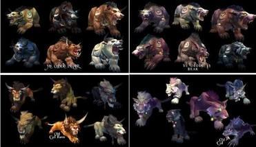 wow狼人德鲁伊; 蓝贴:狼人和巨魔德鲁伊形态制作中-新浪魔兽世界