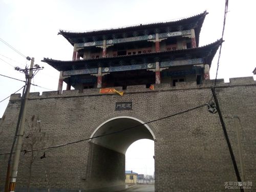 咸州古城ppt背景图片下载