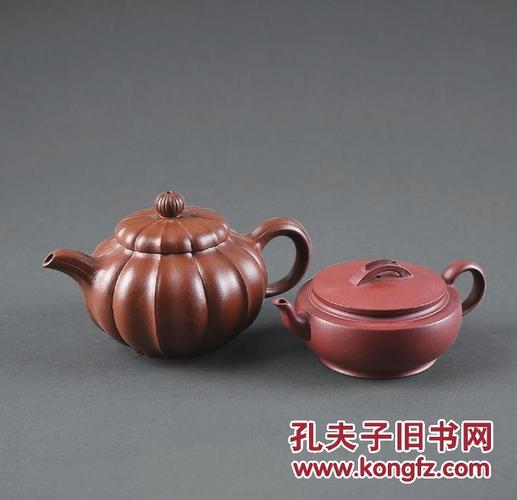 金鼎商标,周红飞紫砂壶一组2件