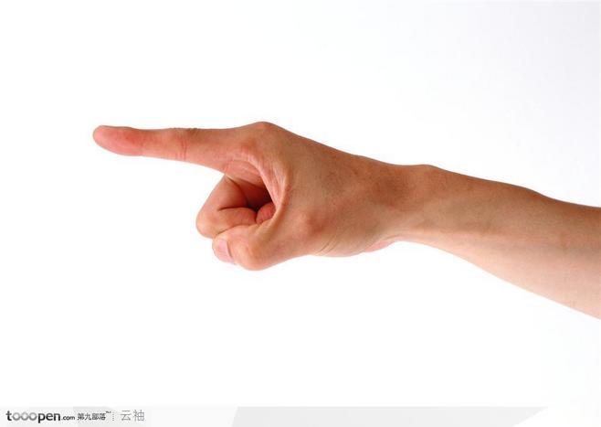 手的表情-"你"的指示动作