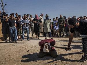 叙利亚反对派处死政府军士兵