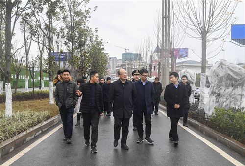 广安区文建平带队开展节前安全检查暨城市提质调研
