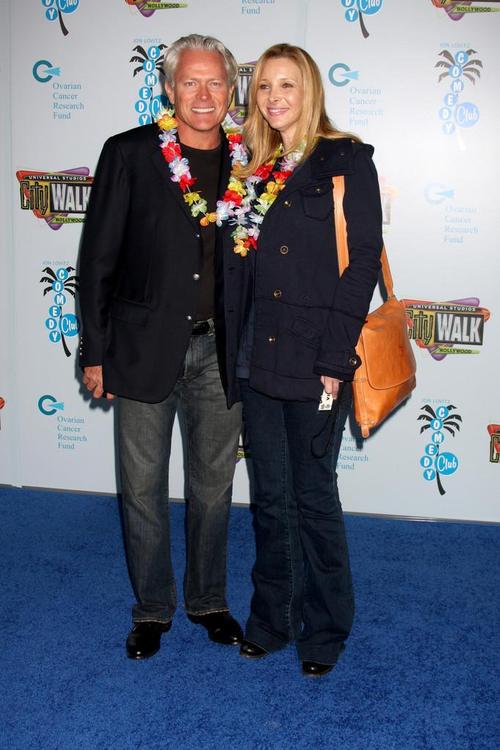 丽莎库卓与丈夫 michel