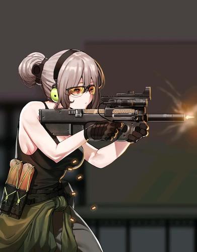 少女前线枪娘原型介绍第二十二期p90我们一起rushb