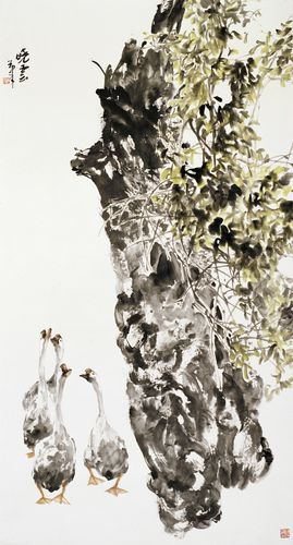 【引用】潘晓云花鸟作品欣赏-1